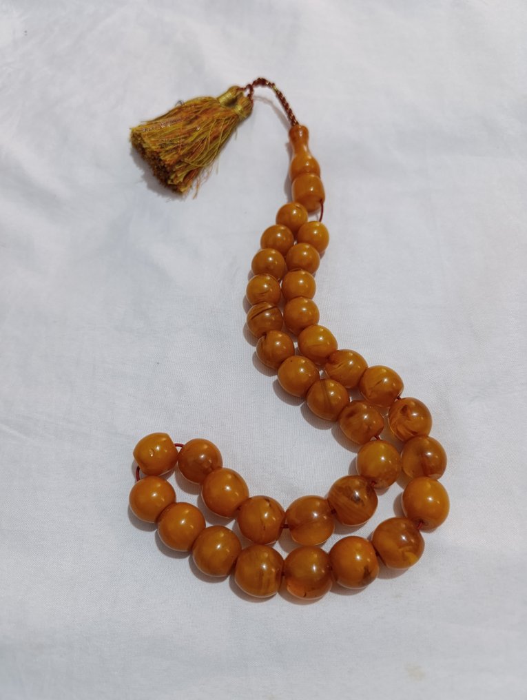 Rosenkranz - Bernstein - 1970-1980 - Seltene Gebetskette Rosenkranz #4.3