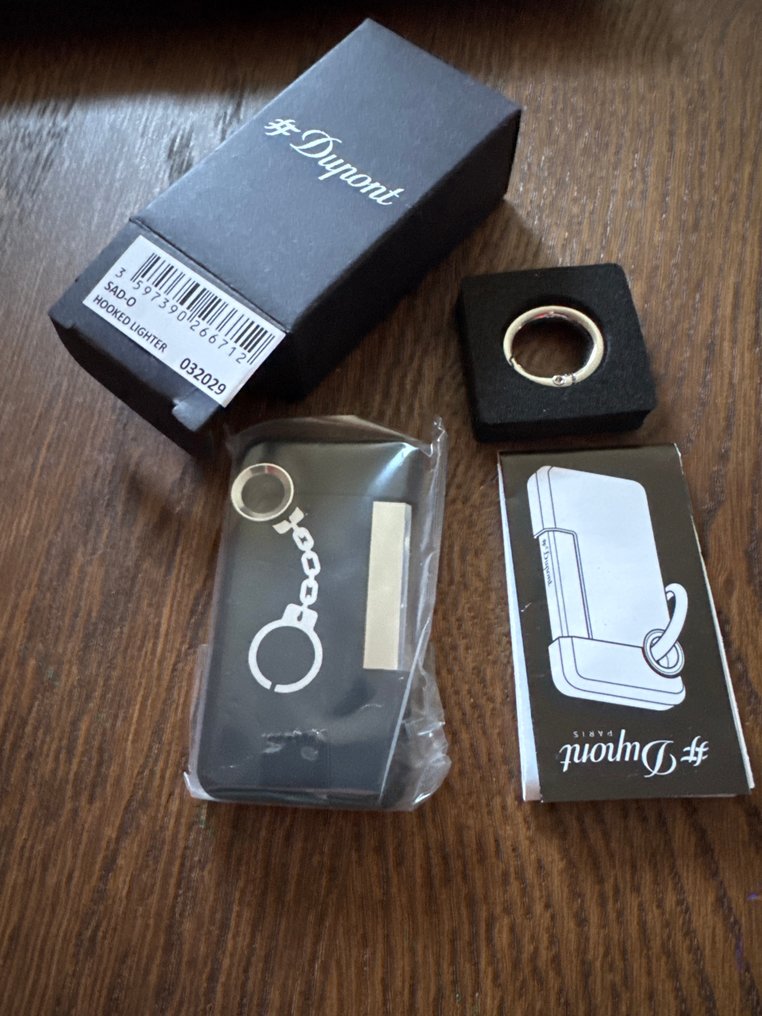 S.T. Dupont - SAD-O - Ei pohjahintaa - Sytytin - Hopeoitu #1.0