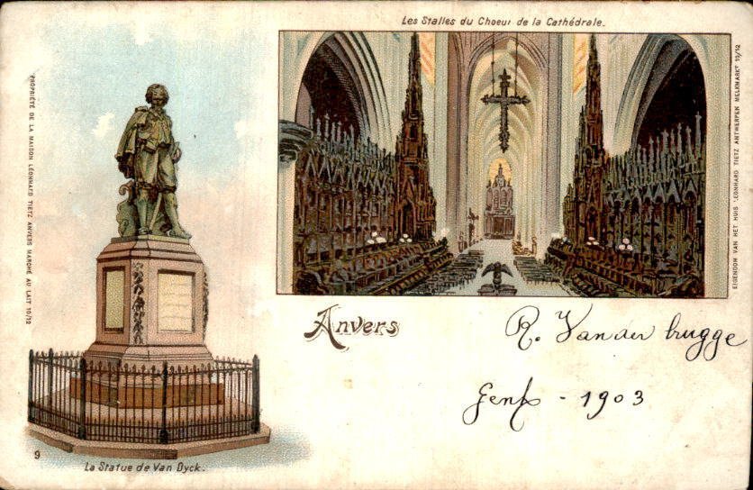 Βέλγιο - Ανβέρπ Πόλη - Καρτ-ποστάλ (132) - 1900-1950 #2.1