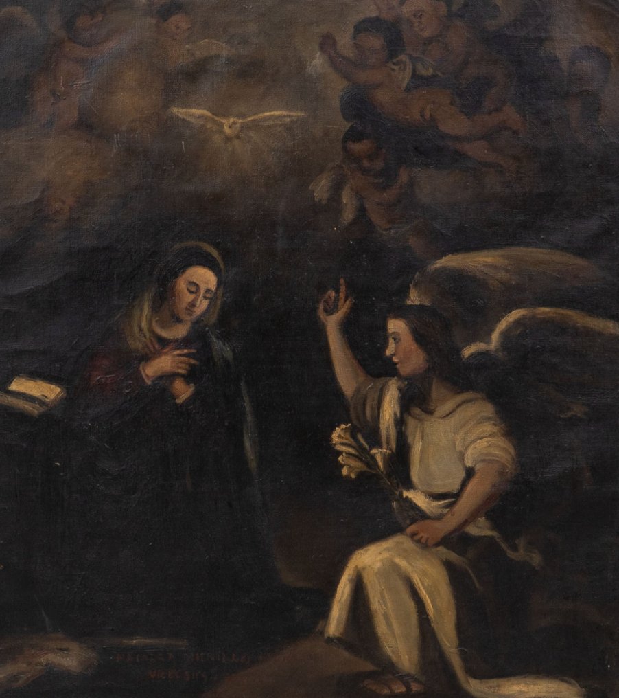 Bartolomé Esteban Murillo (1618-1682), After - The Annunciation #1.0