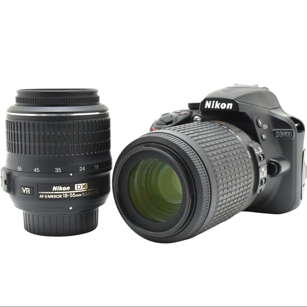 Nikon D3400 + 3.5-5.6/18-55mm G VR + 4-5.6/55-200mm G VR Digital camera #1.0