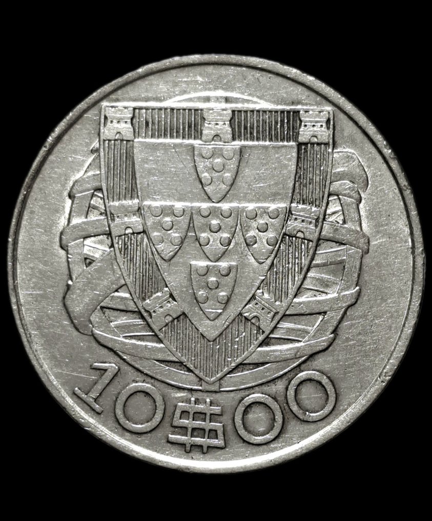 葡萄牙. Republic. 10 escudos 1940  (沒有保留價) #1.0