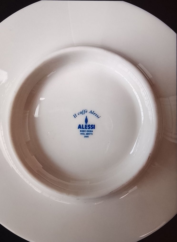 Alessi - Wiel Arets - Kávéscsésze (4) - bone china - Porcelán #1.0