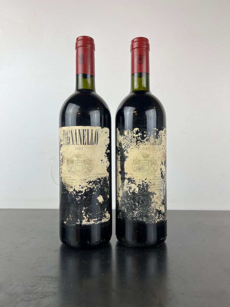 2005 Marchesi Antinori, Tignanello - Τοσκάνη IGT - 2 Bottles (0.75L) #1.0