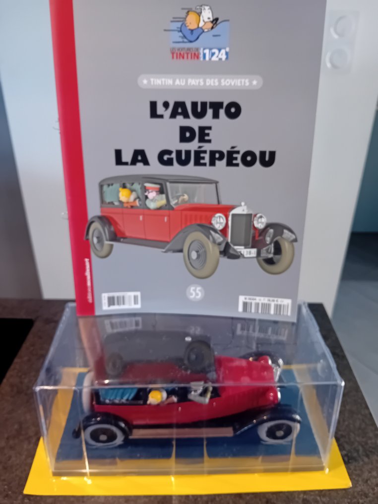 Tintin Auto 1/24 N°55 - 2019 #1.0