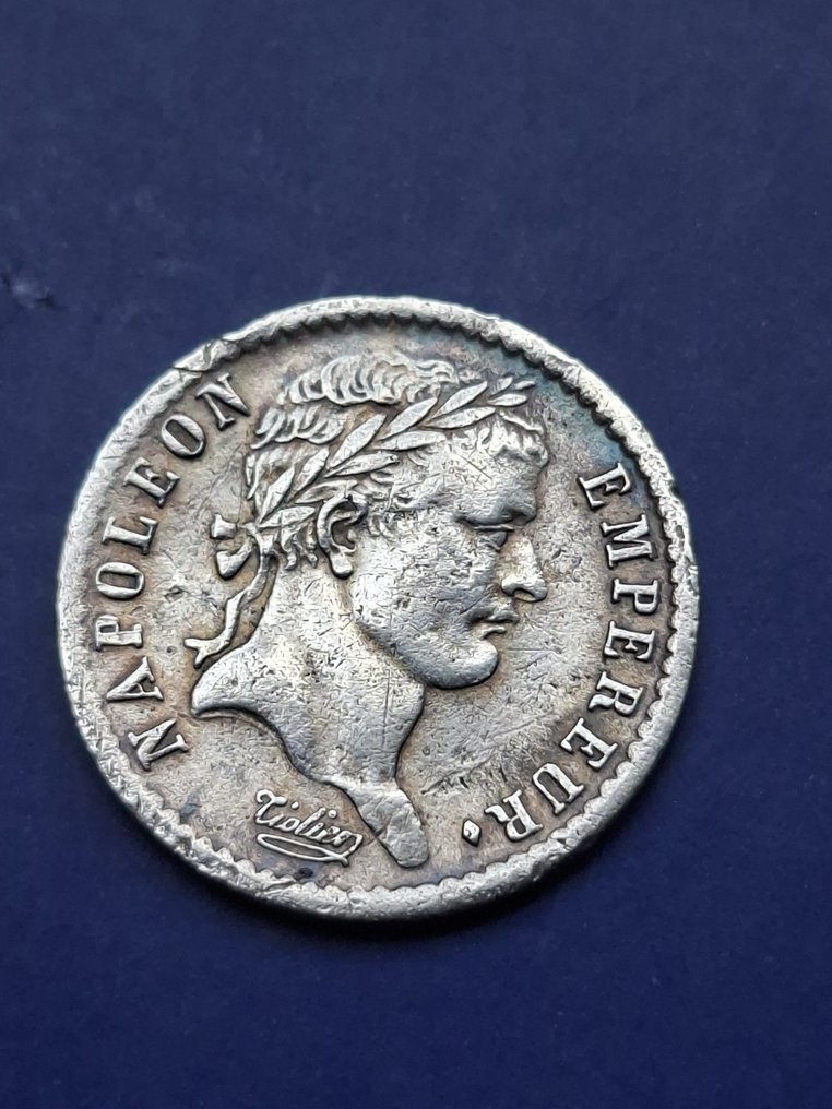 France. Napoléon I (1804-1814). 1/2 Franc 1808-A, Paris  (No reserve price) #1.0