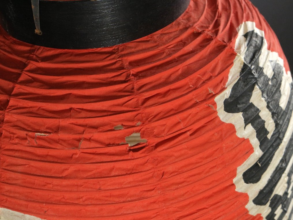 灯笼 - 复古稻荷神社纸灯笼(一对) - 无保留价 #4.3