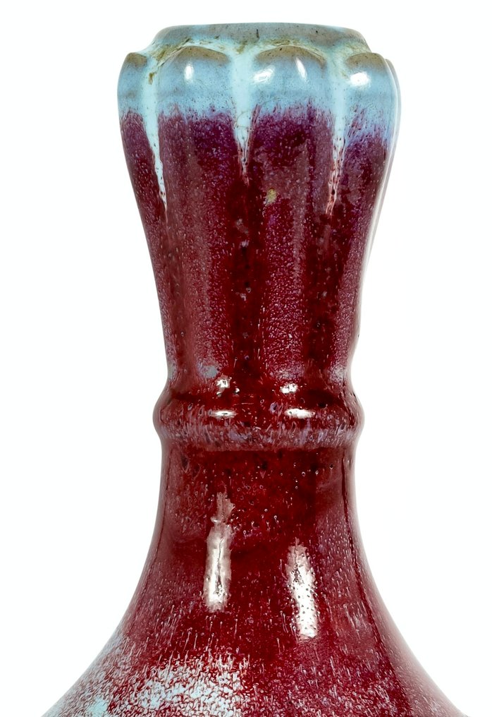 花瓶 - 瓷 - 中国 - Suantouping chilong 花瓶  (没有保留价) #2.1