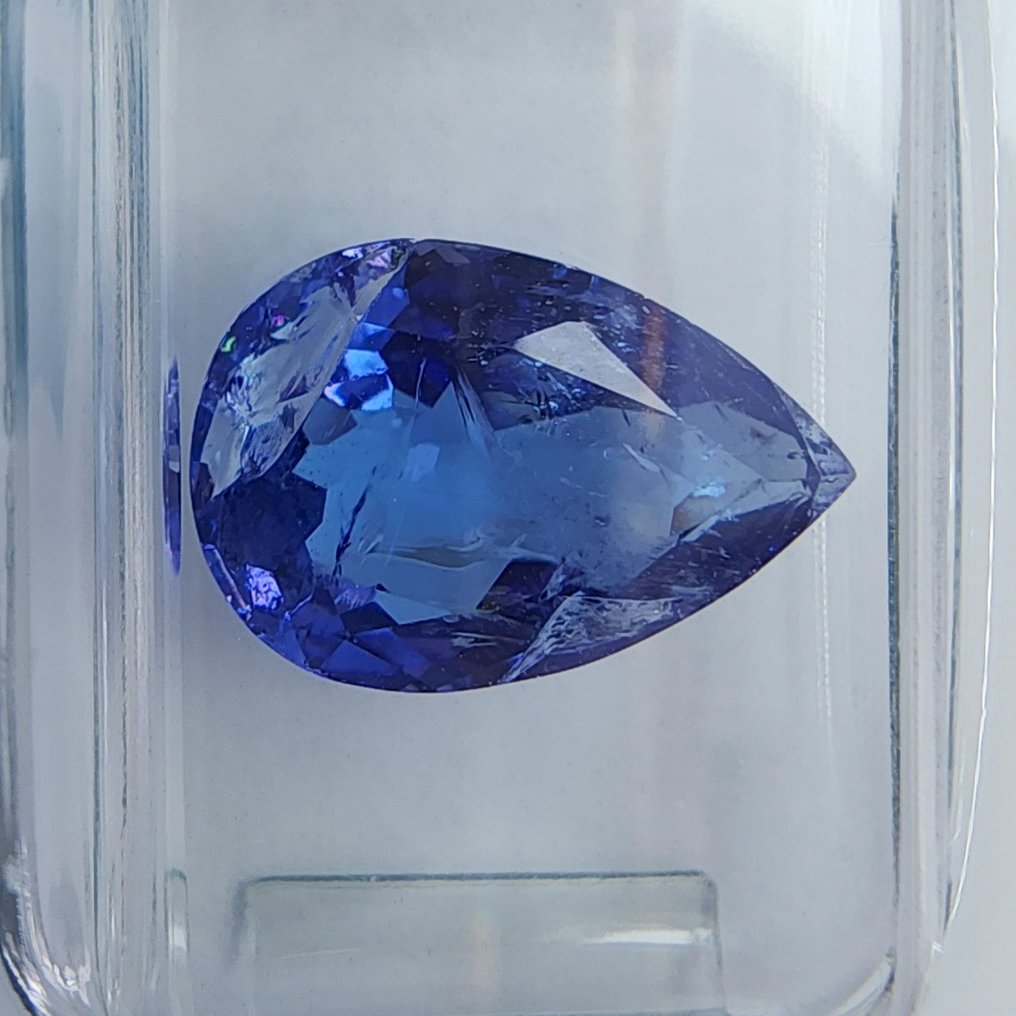 没有保留价 - 1 pcs  蓝色, 紫罗兰色 坦桑石  - 3.39 ct - 国际宝石研究院（IGI） #4.3