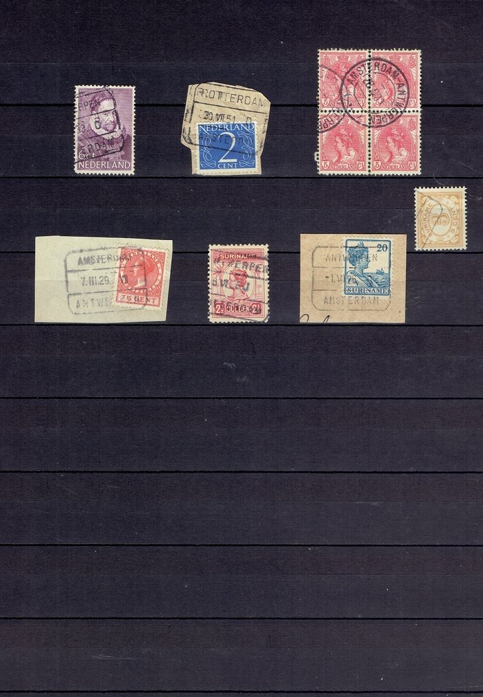 Netherlands 1852/1899 - Approximately 150 railway stamps #3.2