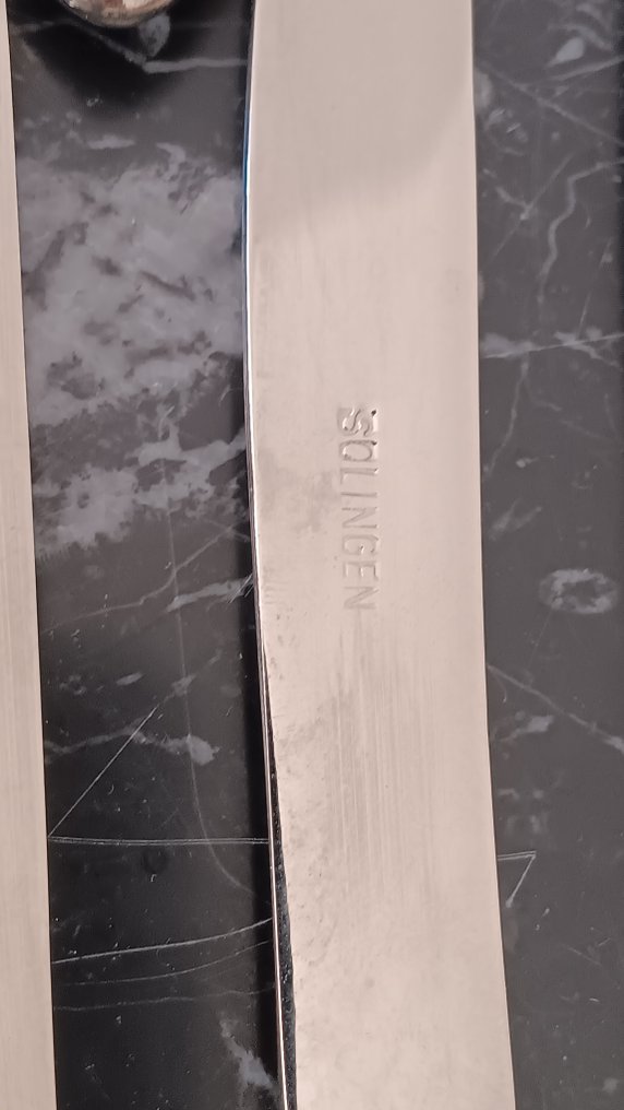 Solingen - Dessert service (26) - Silverplated #3.2