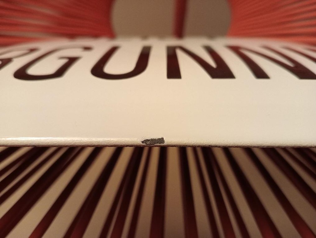 Enamel hotel board 'wear permit' 30x20 - Enamel sign - Enamel #3.2