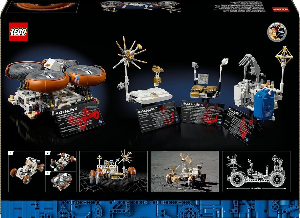 Lego Σετ - 42182 - Technic - NASA Apollo Lunar Exploration Vehicle – LRV #1.0