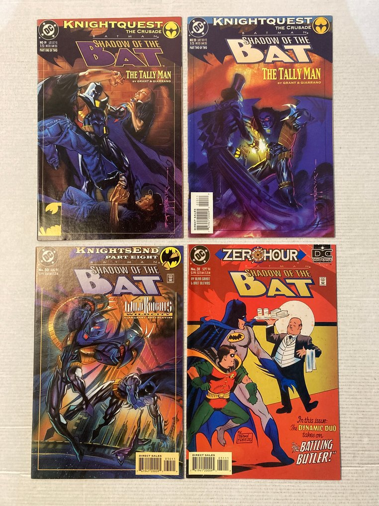 Batman Shadow of the Bat (1992) 26 comics in range # 1 to 45. No Reserve Price - Featuring tie ins to Knights' End, Knightquest and Prodigy - 26 Comic collection - Prima edizione - 1992/1995 #4.3