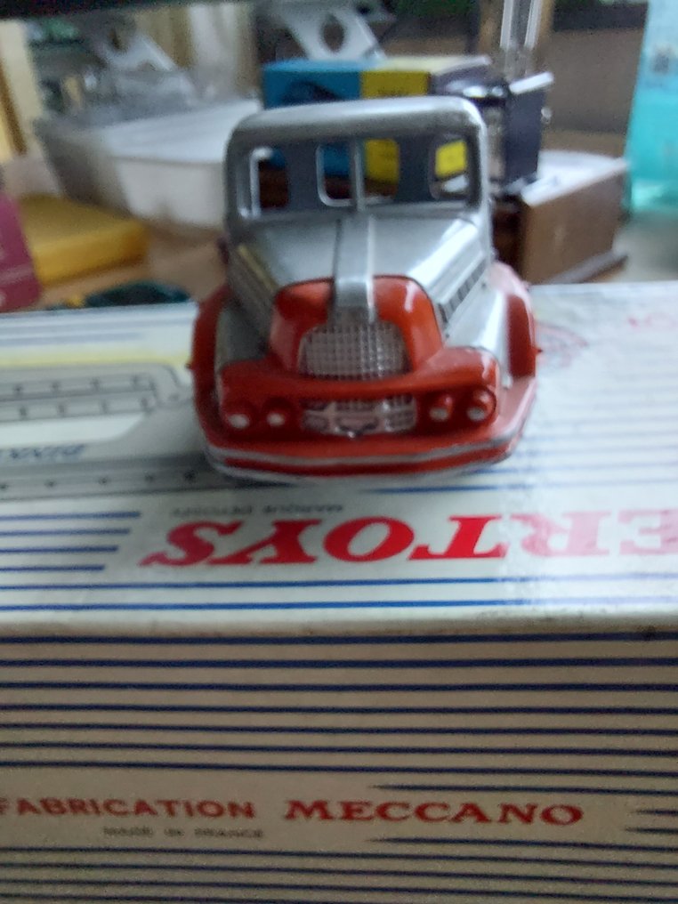 Dinky Toys 1:43 - Modell teherautó - Tracteur Unic en semi-oplegger autotransporter Boilot #1.0