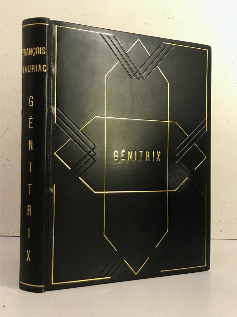François Mauriac / Paulette Humbert - Genitrix. 19 lithographies de Paulette Humbert.  [Reliure Art Déco] - 1927 #3.2