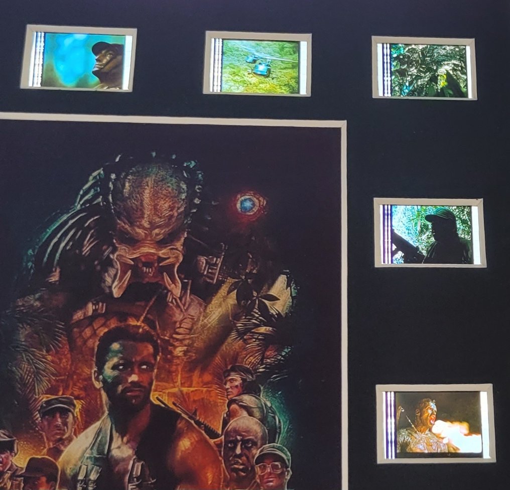 Predator - Framed Film Cell Display with COA #4.3