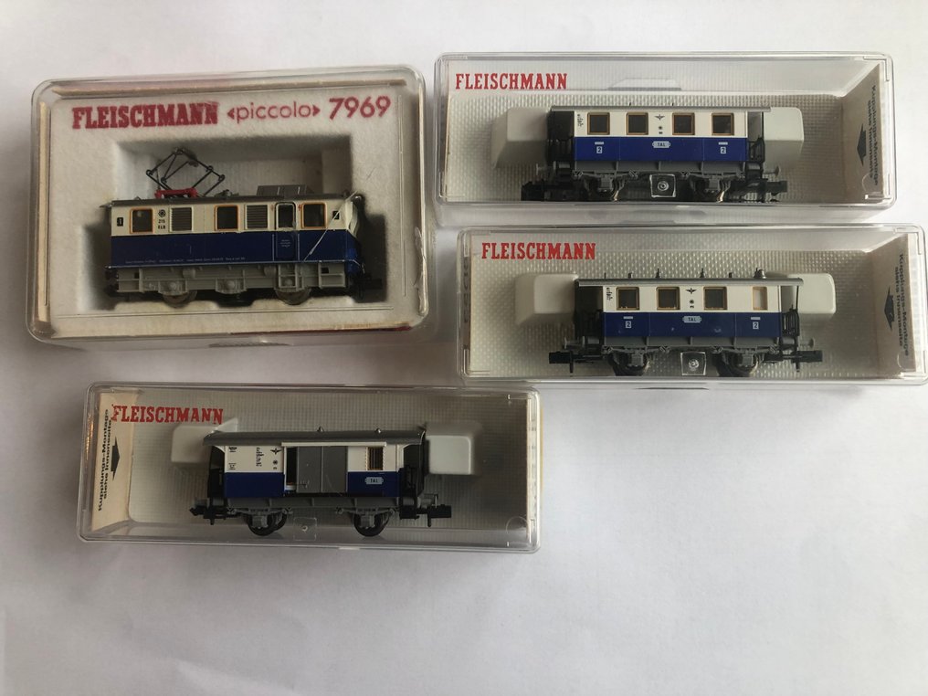 Fleischmann Piccolo N - 7969 - Train miniature (4) - Ensemble 4 pièces "Edelweiss" - ELB #1.0