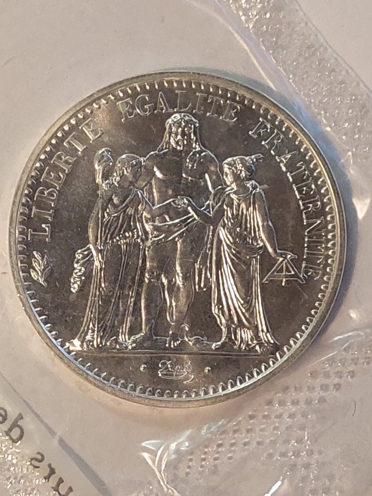 France. 1973 Fleurs de coins met 10 Francs zilver (No reserve price) #4.3