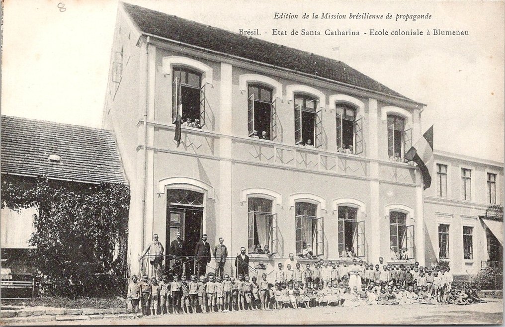 Βραζιλία - Πόλη και τοπία, Νότια Αμερική, Τρένα / Σιδηρόδρομοι, Στρατός, Πορτρέτα - Σάο Πάολο; Ρίο ντε Τζανέιρο; Μπλουμενάου; Πόρτο Αλέγκρε; Σάντος - Καρτ-ποστάλ (31) - 1900-1915 #2.1