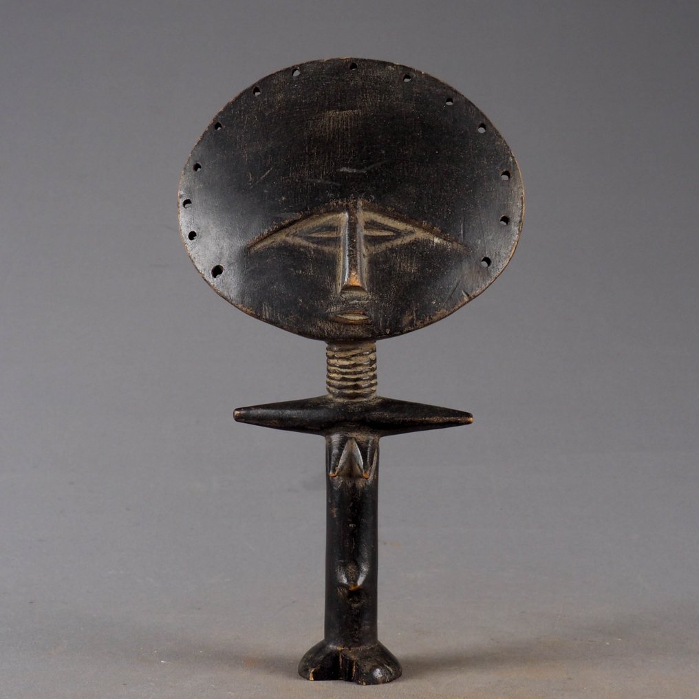 Akuaba vruchtbaarheid pop - Szobor - Akuaba - Asante - Ghána  (Nincs minimálár) #1.0