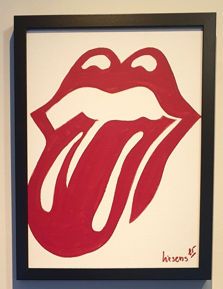 Liesens - Time is on my side ( handpainted on canvas) Lot van 2 #2.1