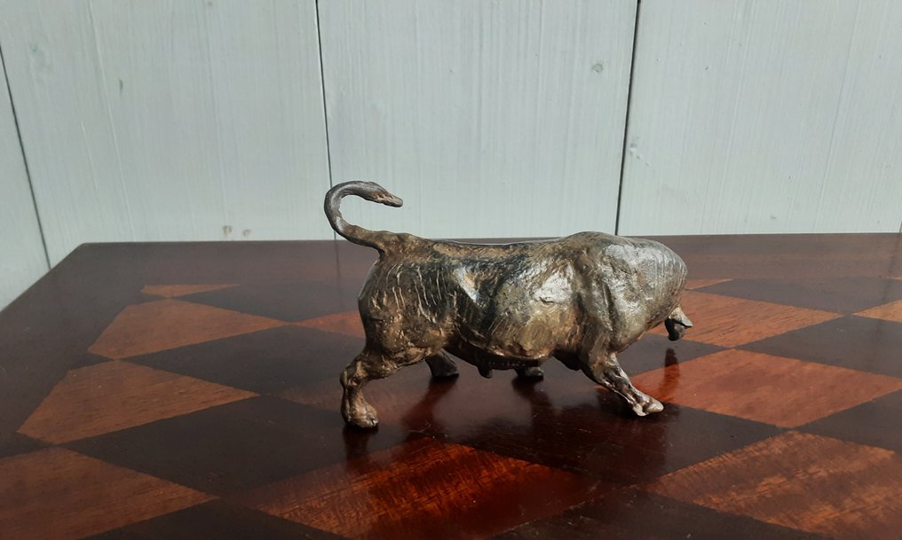 P. Chenet - Posąg, stier - 7 cm - Brązowy #2.1