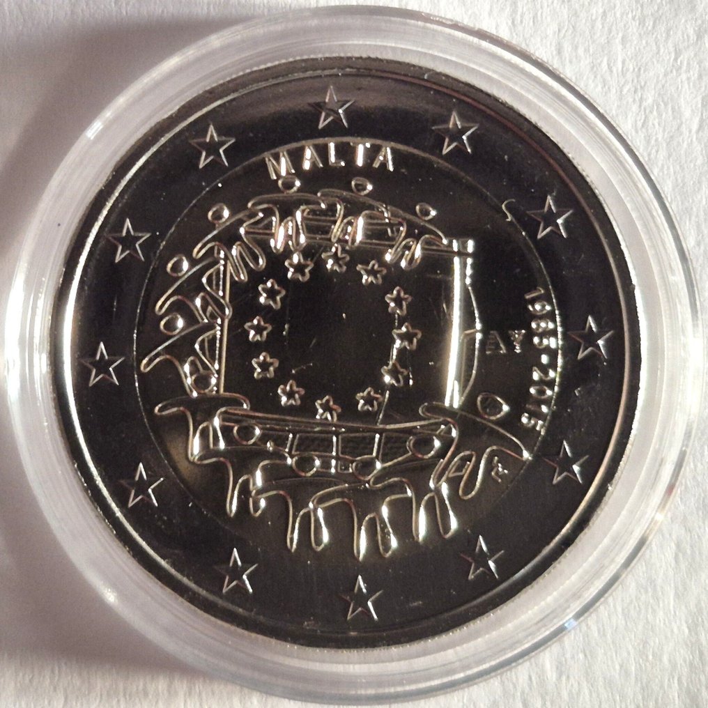 馬耳他, 摩納哥. 2 Euro 2013/2025 (6 monnaies)  (沒有保留價) #3.2