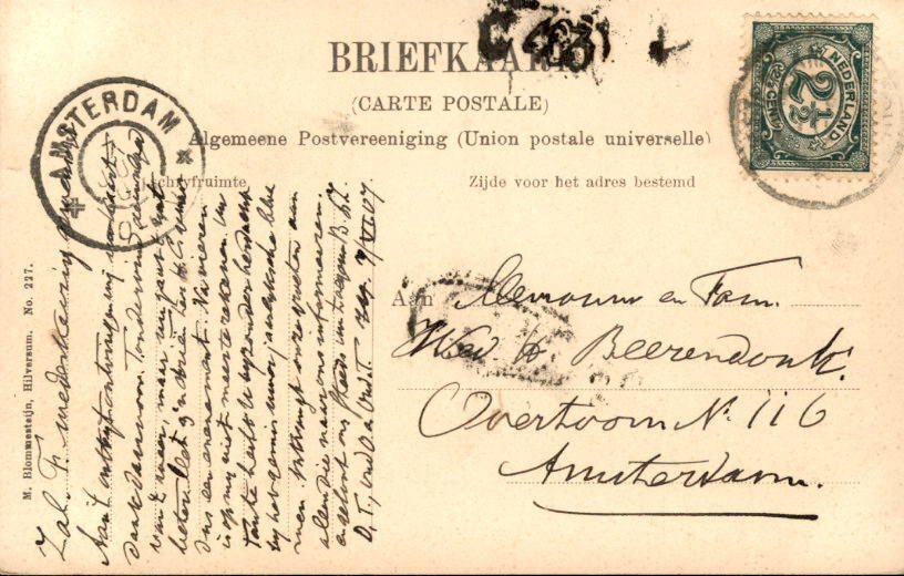 Netherlands - Hilversum - Postcard (126) - 1900-1960 #1.0