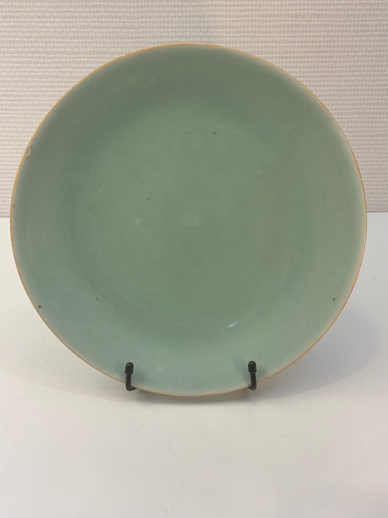 盤子 - Assiette Chine vert Qing - 瓷器 - 中国绿色青色盘子 #1.0