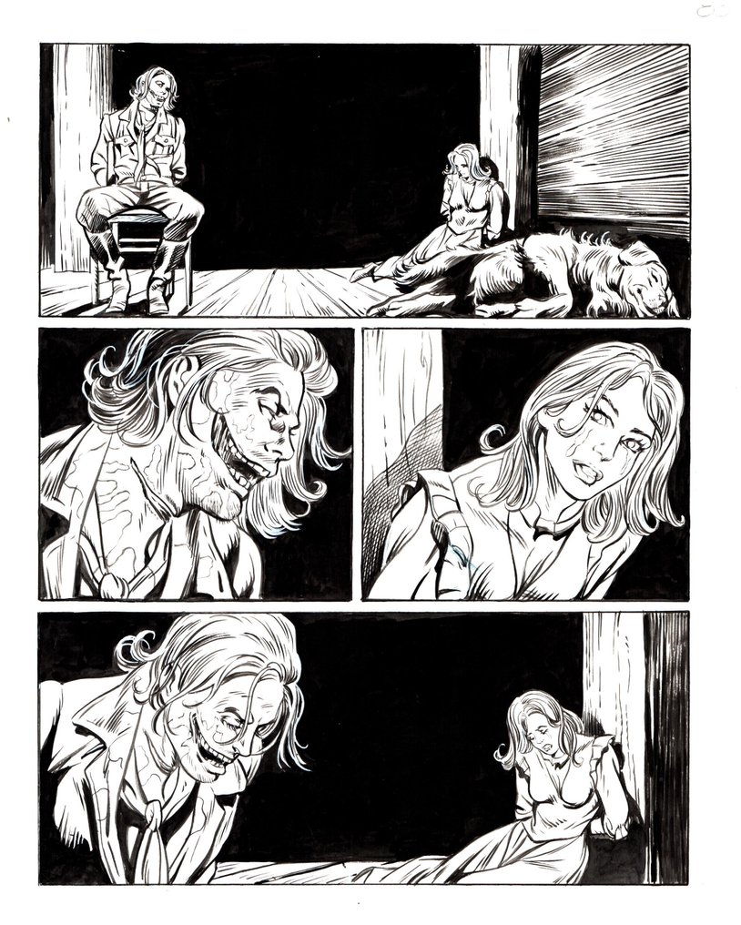 Laurenti, Mauro - 4 Original page - Zagor Color #1.0