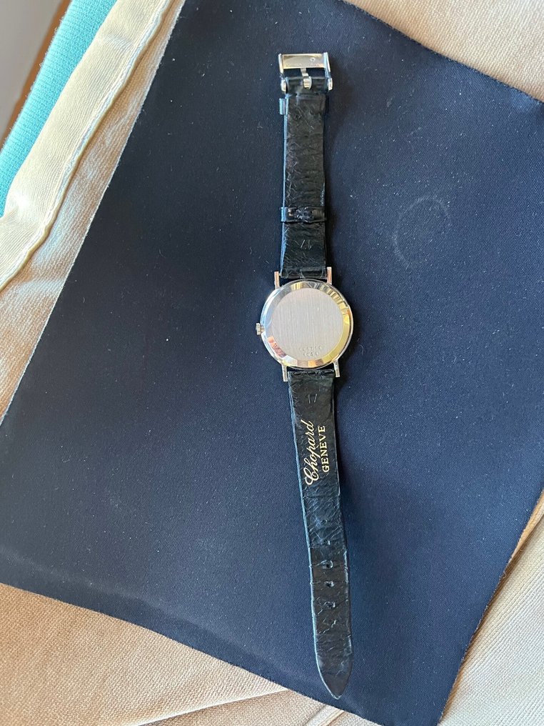 Chopard - Chopard - Ultra - Thin Classic 18K & 0.750 Solid White Gold - 1038 - Men - 2000-2010  #4.3