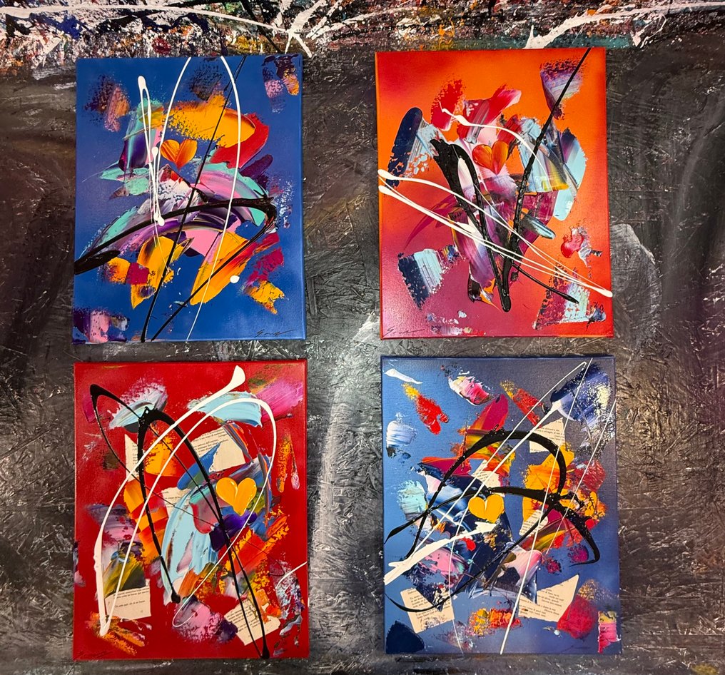 Michele Socionovo - Pagine d'amore (N4 quadri) #2.1