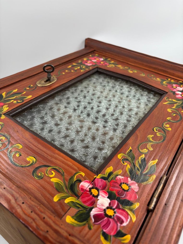 櫥櫃 - 木, 玻璃 - 木制壁挂橱柜 #1.0