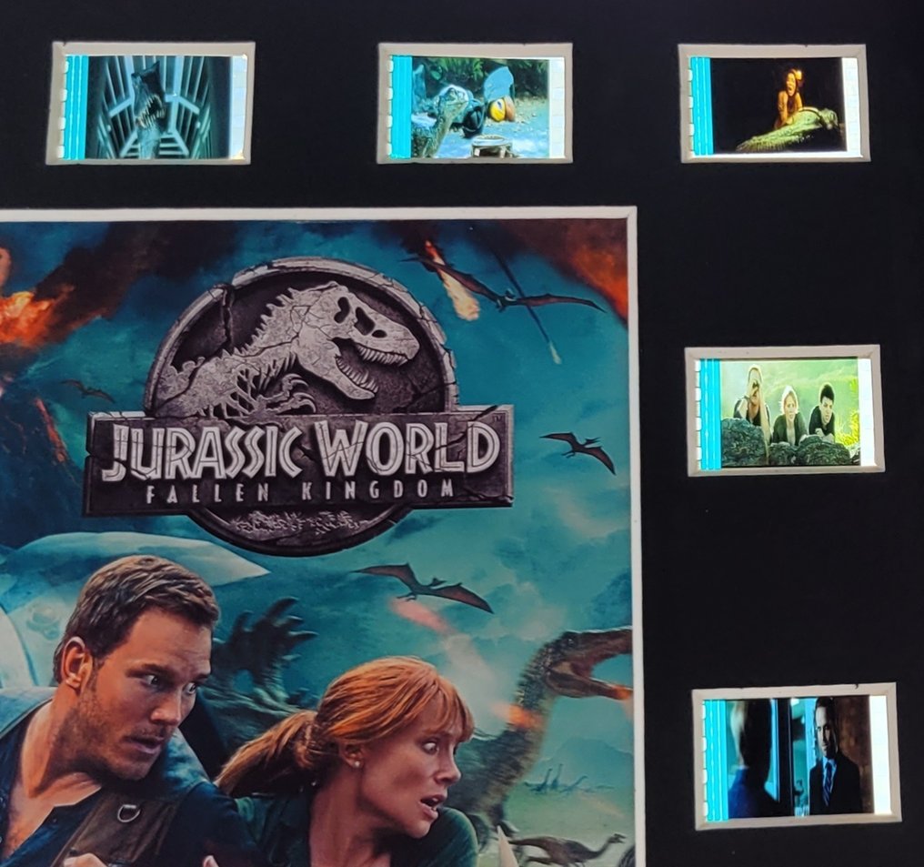 Jurassic World - Framed Film Cell Display with COA #3.2
