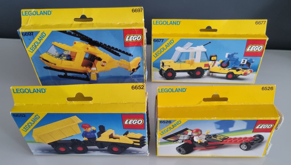 Lego Set - Legoland - 6526, 6652, 6677, 6698 #1.0