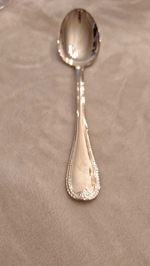 Christofle - Servizio di posate (39) - Malmaison - Placcato argento - Posate Christofle: 39 #1.0