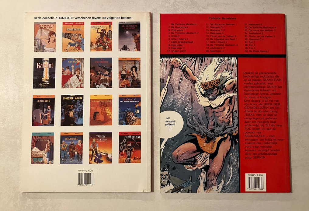 Zoeloeland 1 t/m 10 - Complete reeks SC / HC - 10 Album - Prima edizione - 1992/1999 #4.3