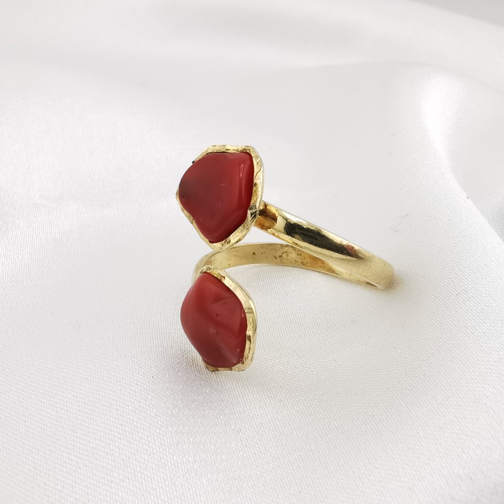 Coral - other - Ring - Italian craftsmanship #1.0