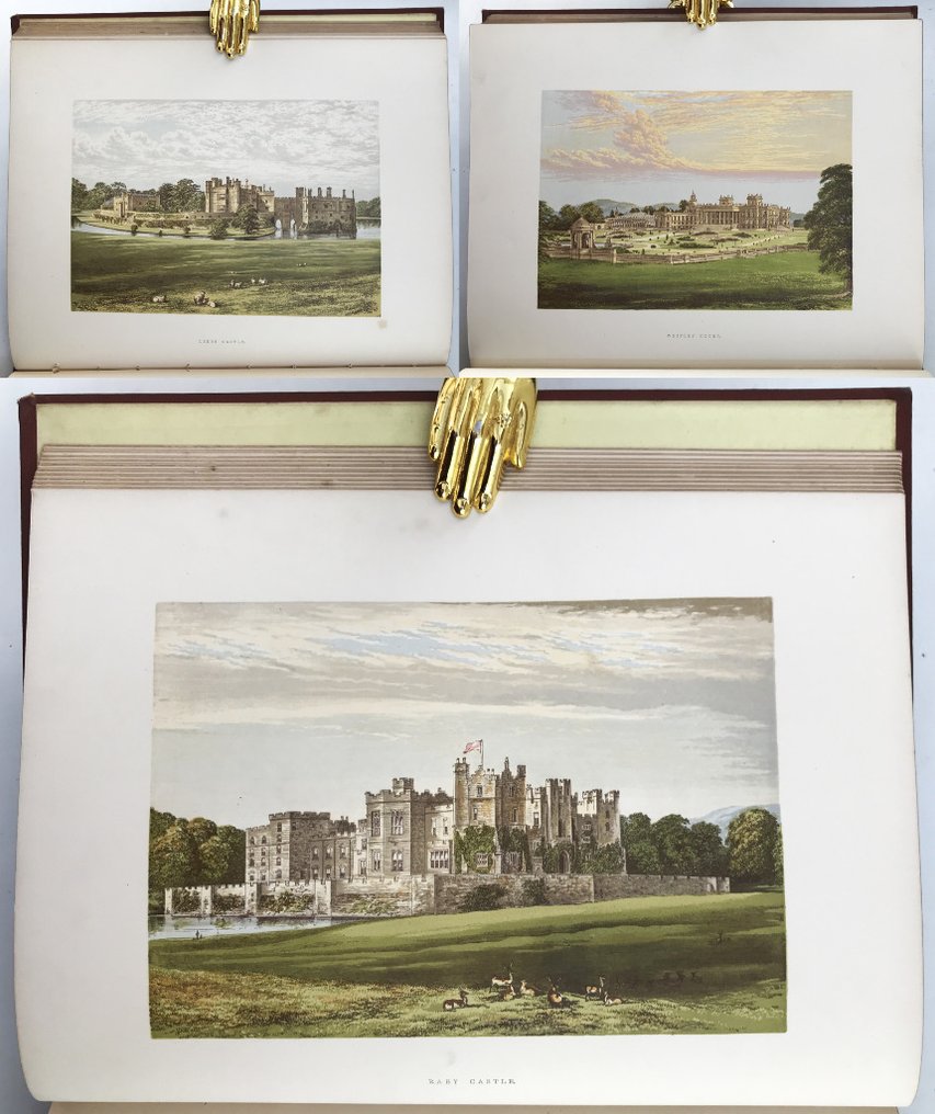 F. O. Morris - A Series of Picturesque Views of Seats of the Noblemen and Gentlemen of Great Britain and Ireland. - 1880 #2.1