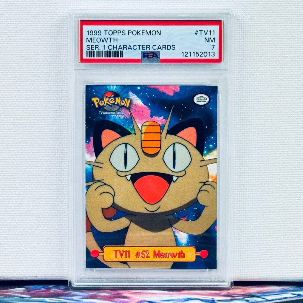 Pokémon Graded card - Meowth TV11 - Pokémon - PSA 7 #1.0