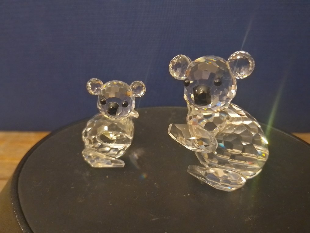 Swarovski - Figurine - Koala groot en klein - Crystal #2.1