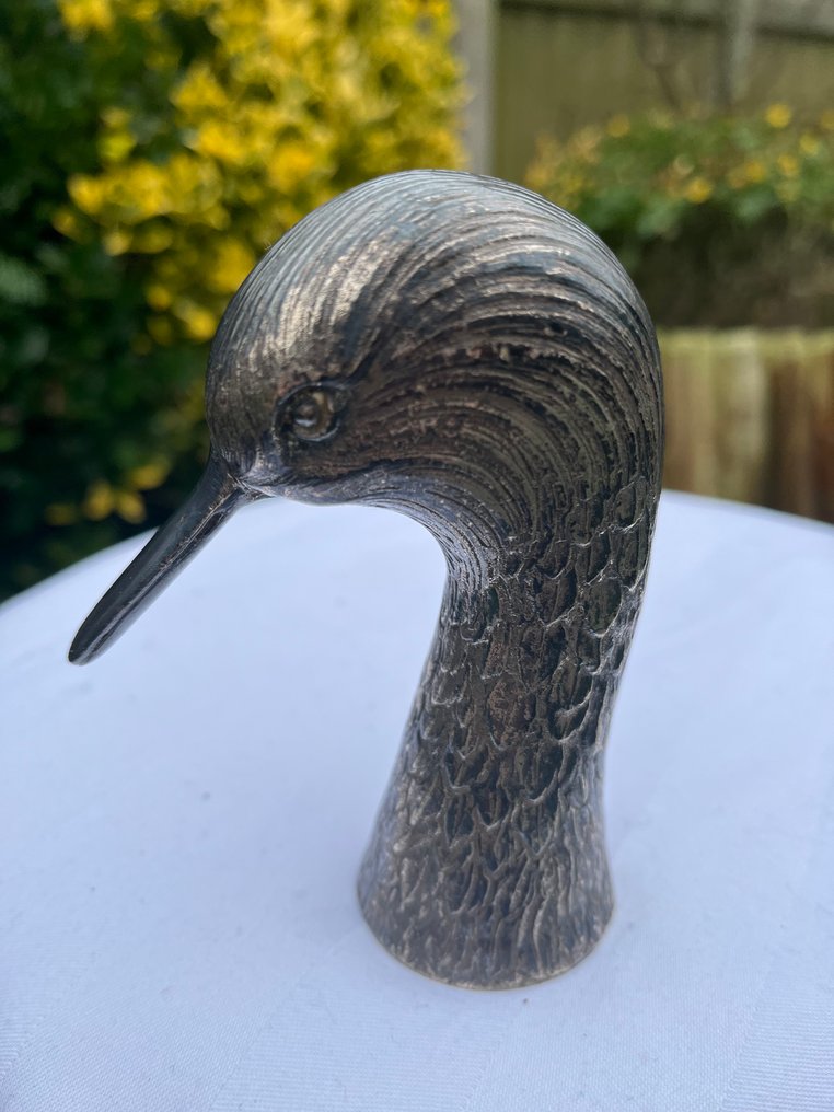 Kirby Baird & Co - Tirbușon - Găină - Metal, Gold plated - Deschizător de sticle pentru masă „Duckie” #1.0