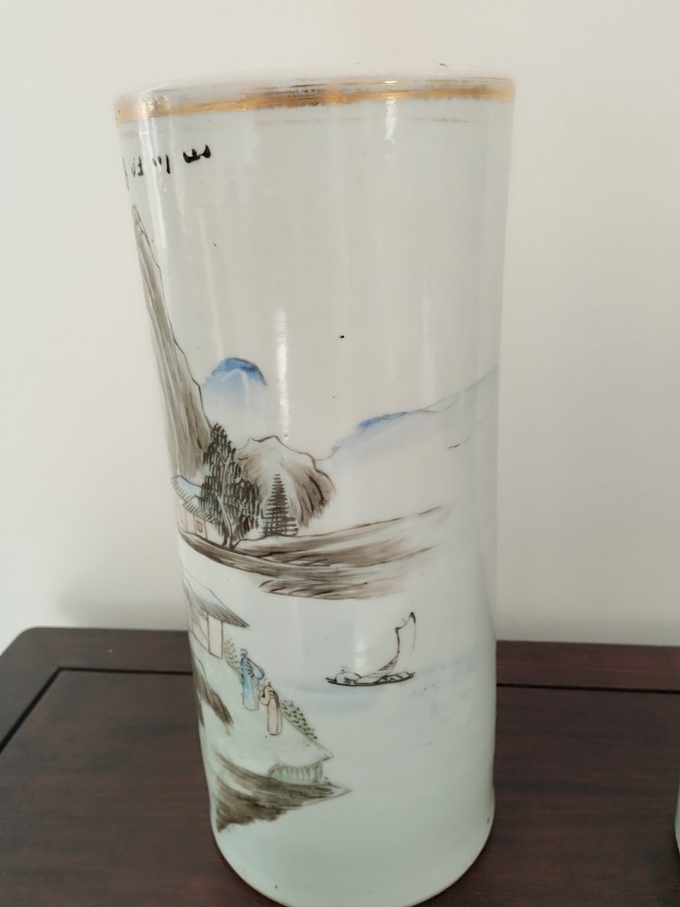 两个门帽子 - 瓷器 - 中國 - 共和時期（1912-1949） #3.2