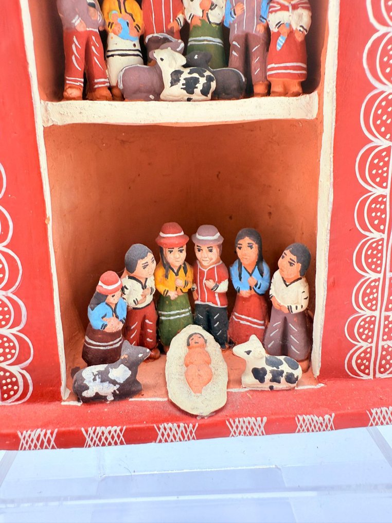 秘鲁圣诞马厩 - Terracotta - 1980-1990 #3.2