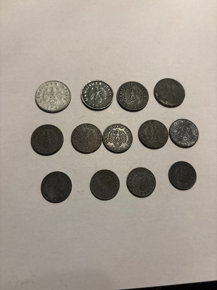 德國，Third Reich Reichspfennig 1940/1941  (沒有保留價) #1.0