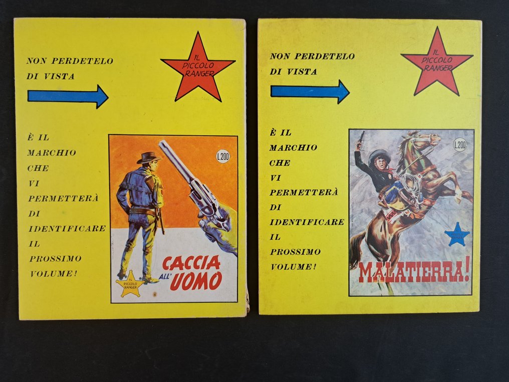 Piccolo Ranger Albi del Cow-Boy 51/60 - 10 Comic - First edition - 1968 #3.2