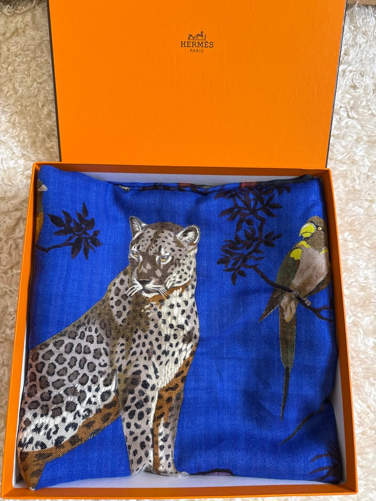 Hermès - Tendresse Féline - Foulard #1.0