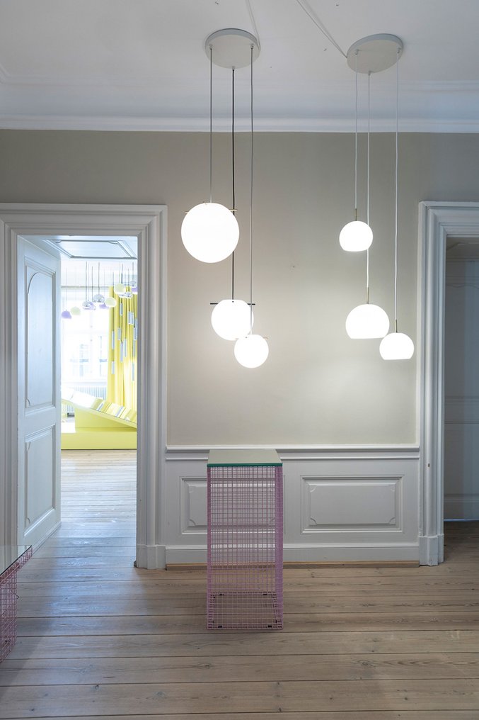 Frandsen - Jonas Birkebæk Poulsen - Κρεμαστό φωτιστικό - Κολιέ Koi Ø19 - Όπάλ - Μέταλλο, Γυαλί #2.1