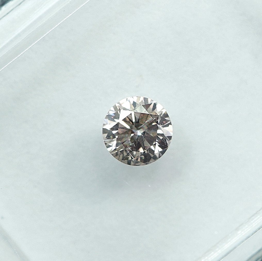 没有保留价 - 1 pcs 钻石  (天然)  - 0.23 ct - 圆形 - I2 内含二级 - 国际宝石研究院（IGI） #3.2